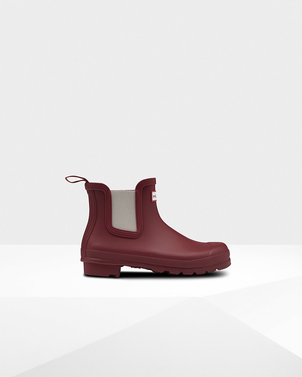 Chelsea Boots Dam - Hunter Original - Grå Röda/Turkos Ljus Grå - 432870-OXK